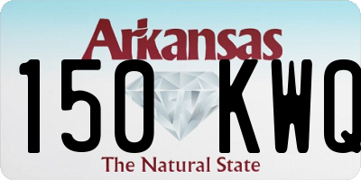 AR license plate 150KWQ