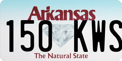 AR license plate 150KWS