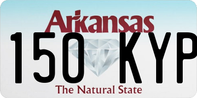 AR license plate 150KYP