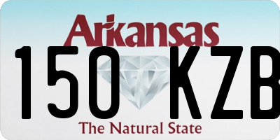 AR license plate 150KZB