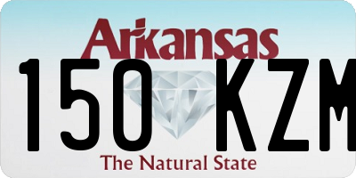 AR license plate 150KZM