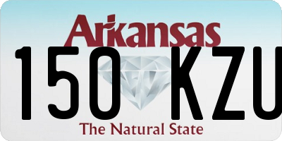 AR license plate 150KZU