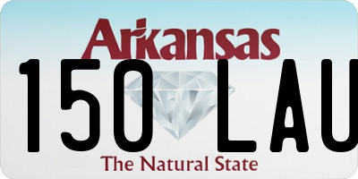 AR license plate 150LAU