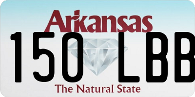 AR license plate 150LBB