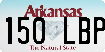 AR license plate 150LBP