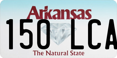 AR license plate 150LCA