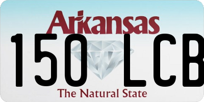 AR license plate 150LCB