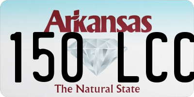 AR license plate 150LCC