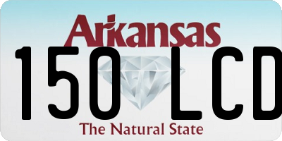 AR license plate 150LCD