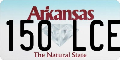 AR license plate 150LCE
