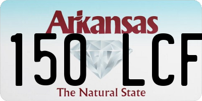 AR license plate 150LCF