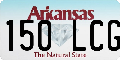 AR license plate 150LCG