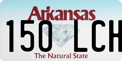 AR license plate 150LCH