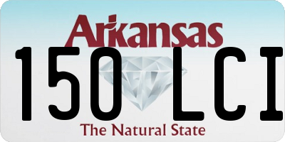 AR license plate 150LCI