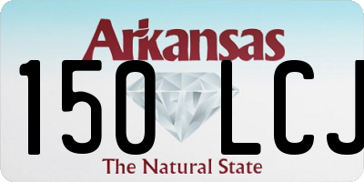 AR license plate 150LCJ
