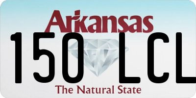 AR license plate 150LCL