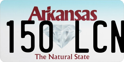 AR license plate 150LCN