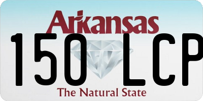 AR license plate 150LCP