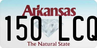 AR license plate 150LCQ