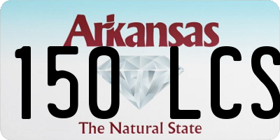 AR license plate 150LCS