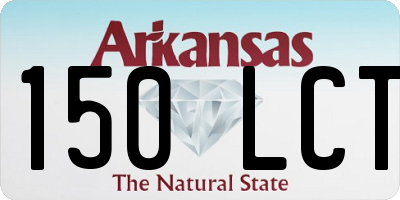 AR license plate 150LCT
