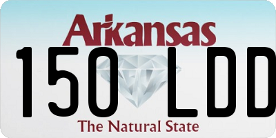 AR license plate 150LDD