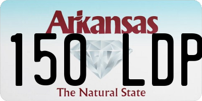 AR license plate 150LDP