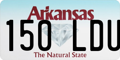 AR license plate 150LDU