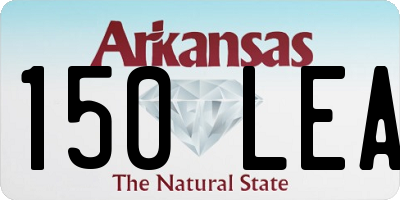 AR license plate 150LEA