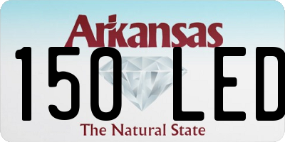 AR license plate 150LED