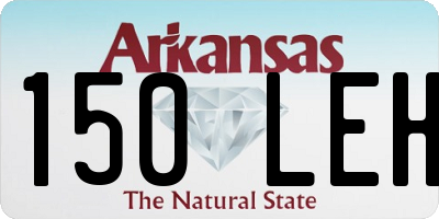 AR license plate 150LEH