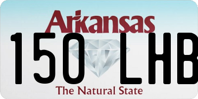 AR license plate 150LHB