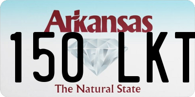 AR license plate 150LKT