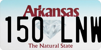 AR license plate 150LNW