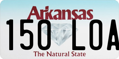AR license plate 150LOA