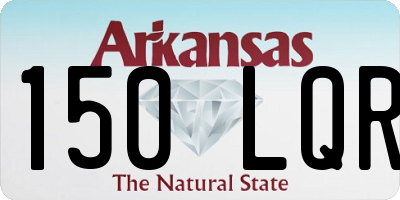 AR license plate 150LQR