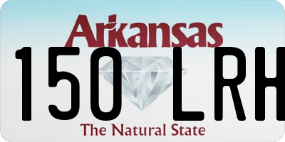 AR license plate 150LRH