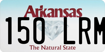 AR license plate 150LRM