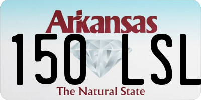 AR license plate 150LSL