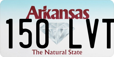 AR license plate 150LVT