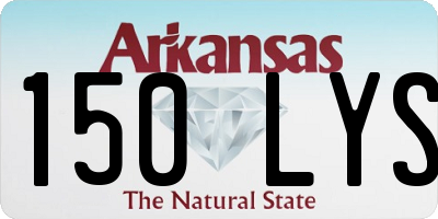 AR license plate 150LYS