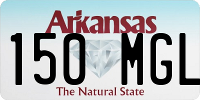 AR license plate 150MGL