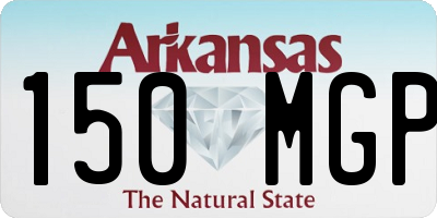 AR license plate 150MGP
