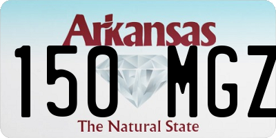 AR license plate 150MGZ