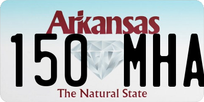 AR license plate 150MHA