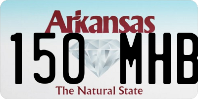 AR license plate 150MHB