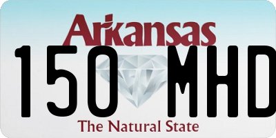 AR license plate 150MHD