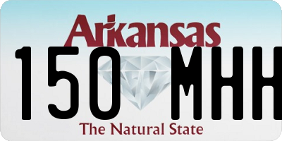 AR license plate 150MHH