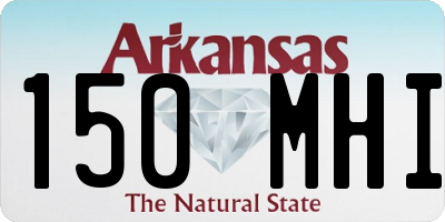 AR license plate 150MHI