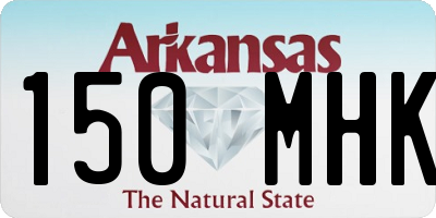 AR license plate 150MHK